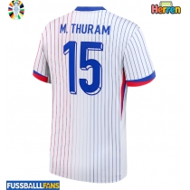 Frankreich Marcus Thuram #15 Auswärtstrikot EM 2024 Kurzarm